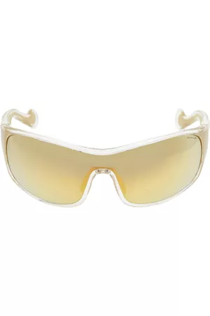 Moncler Sunglasses - Mirror Wrap Unisex Sunglasses ML0129 27G 00