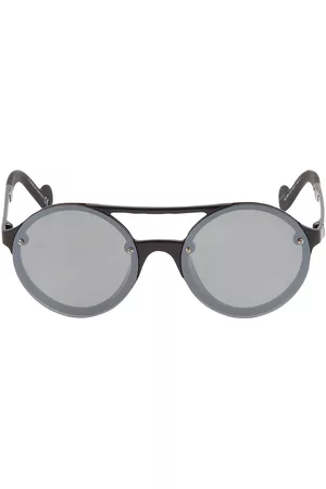 Moncler Round Sunglasses - Grey Round Unisex Sunglasses ML0064 01C 53