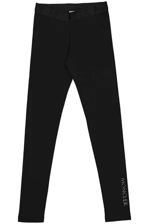 Moncler Girls Leggings - Kids Logo-waistband Leggings, Size 8Y