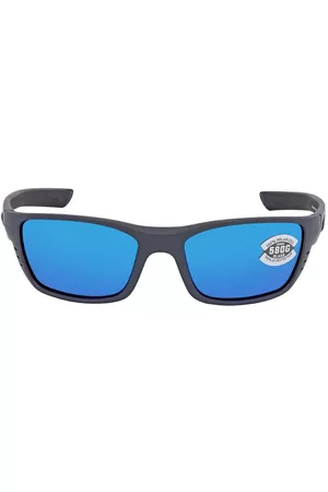 Costa Del Mar Sunglasses - WHITETIP Mirror Polarized Glass Rectangular Unisex Sunglasses WTP 98 OBMGLP 58