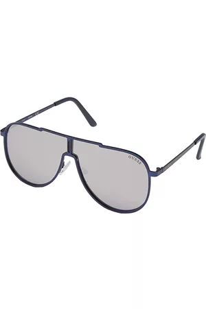 guess factory Sunglasses - Grey Shield Unisex Sunglasses GF0199 91C 00