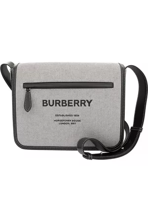 Burberry Men Wallets - Olympia Small Horseferry Print Messenger Bag