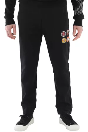 Roberto Cavalli Men Sweatpants - Mens Lucky Symbols Track Pants, Size Small