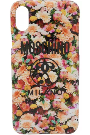 Moschino Phones Cases - Floral Print iPhone X Case