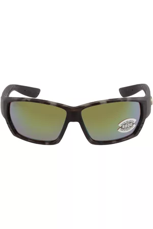 Costa Del Mar Men Sunglasses - Tuna Alley Mirror Polarized Glass Mens Sunglasses 6S9009 900959 62