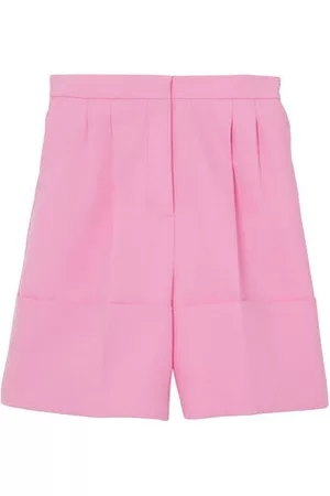Burberry Women Shorts - Therry Bubble Gum Shorts, Brand Size 10 (US Size 8)