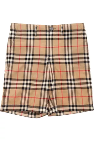 Burberry Bermudas - Kids Vintage Check Bermuda Shorts, Size 4Y