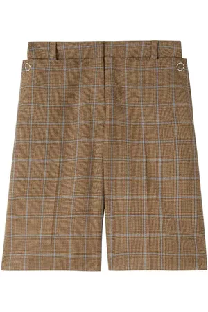 Burberry Women Shorts - Ladies Birch Mae Prince Of Wales Check Shorts, Brand Size 6 (US Size 4)