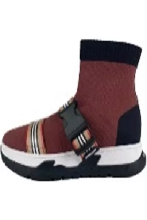 Burberry Sock Sneakers - Kids K1-Union Vintage Check Sock Sneaker, Brand Size 31 ( US Size 8 )