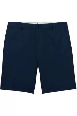 Burberry Men Shorts - Mens Ink Logo Applique Chino Shorts, Brand Size 50 (Waist Size 34.3'')
