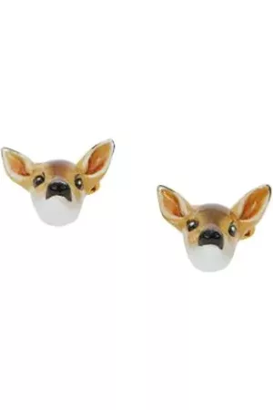 Burberry Men Cufflinks - Mens Deer Hand-Painted Cufflinks
