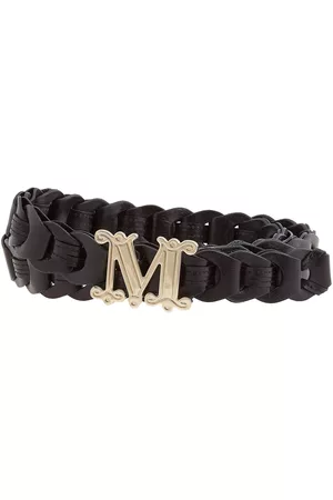 Max Mara Women Belts - Ladies Afosi Leather Adjustable Belt, Size Small