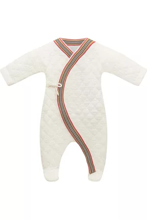 Burberry Jumpsuits - Kids Icon Stripe Quilted Jumpsuit, Size 9M