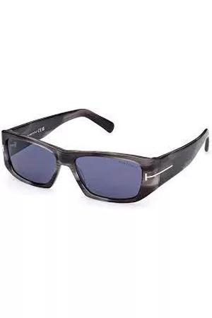 Tom Ford Sunglasses - Andres Rectangular Unisex Sunglasses FT0986 20V 56