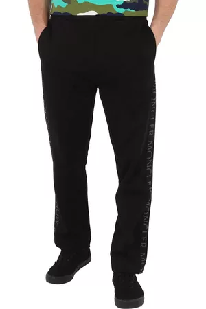 Moncler Men Sweatpants - Mens Logo-Print Track Pants, Size Medium