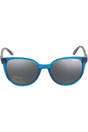 Smith Women Cat Eye Sunglasses - Cheetah Polarized Grey Cat Eye Ladies Sunglasses 216801 PJP/M9 54