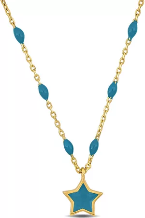 Amour Necklaces - Star Necklace in 14K Yellow Gold