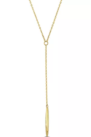 Amour Necklaces - Lariat Necklace in 14k Yellow Gold