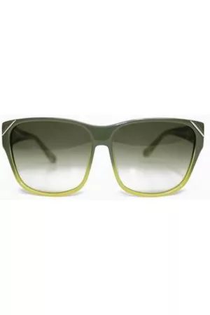 YOHJI YAMAMOTO Square Sunglasses - X Linda Farrow Light Green Gradient Square Unisex Sunglasses YY15 PICK C1
