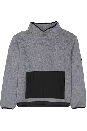 Rains Men Turtleneck Sweaters - Heather Fleece High Neck Sweater, Size X-Small/ Small