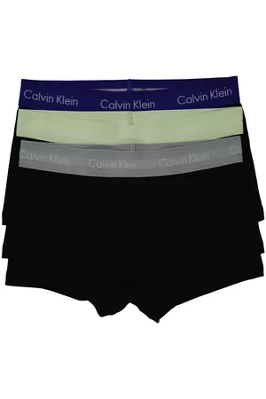 Calvin Klein Men Bags - Mens Pack Of 3 Low Rise Cotton Stretch Trunks, Size Small