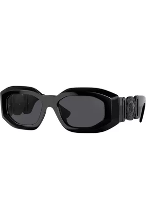 VERSACE Men Sunglasses - Dark Grey Irregular Mens Sunglasses VE4425U 536087 54