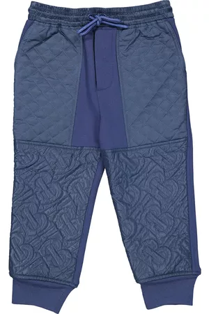 Burberry Sports Pants - Kids Pebble Panelled Monogram Sweatpants, Size 2Y
