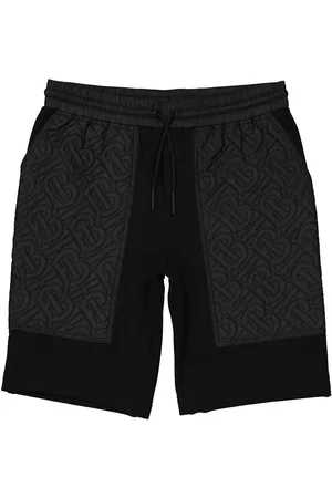 Burberry Boys Shorts - Boys Timothie Monogram-Quilted Cotton Shorts, Size 3Y