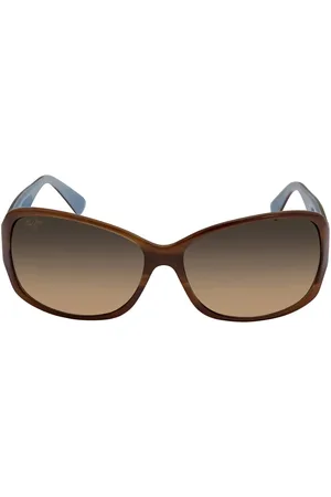 Maui Jim Nalani Polarized HCL Bronze Rectangular Ladies Sunglasses HS295-03T 61