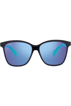 Maui Jim Liquid Sunshine Blue Hawaii Butterfly Ladies Sunglasses B601-03 58