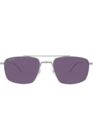 Calvin Klein Grey Gradient Pilot Unisex Sunglasses CK20120S 045 55