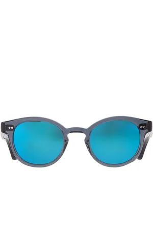 Maui Jim Joy Ride Blue Hawaii Oval Unisex Sunglasses B841-27G 49