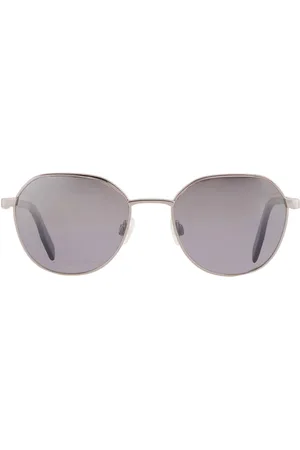 Maui Jim Hukilau Dual Mirror Silver to Black Geometric Unisex Sunglasses DSB845-11 52