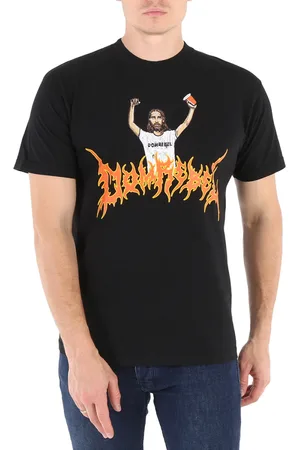 DOMREBEL Mens Party Box T-Shirt in Black, Size Small