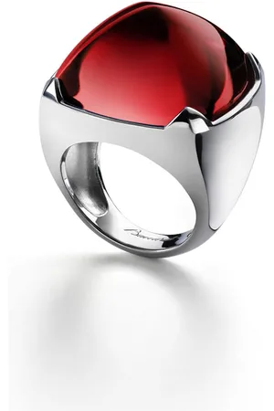 Baccarat Medicis Sterling Silver, Crystal Ring 2803003