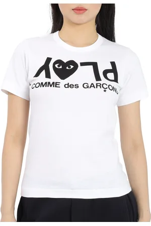 Comme des Garçons Ladies Short-sleeve Play Logo T-shirt, Size X-Small