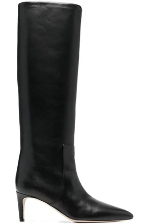 PARIS TEXAS Nappa Leather Stiletto 60 Boots, Brand Size 36 ( US Size 6 )