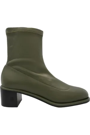 Dear Frances Ladies Dark Green Iris 45 Nappa Ankle Boots, Brand Size 36 ( US Size 6 )