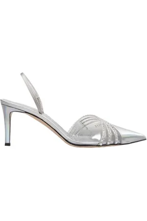 Giuseppe Zanotti Claralie Crystal Rhinestone Slingback Pumps, Brand Size 35 ( US Size 5 )