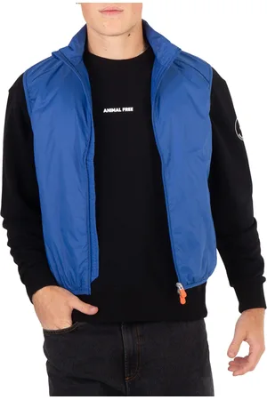 save the duck Snorkel Blue Stelis Zip Up Vest, Size Medium
