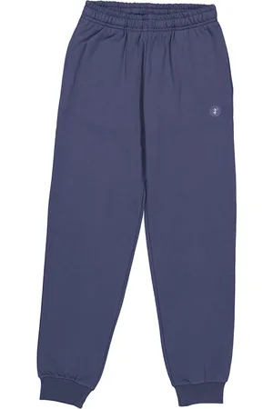 save the duck Kids Smoke Blue Haldo Logo Joggers, Size 8Y