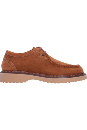 Bally Nadhy Calf Suede Derby Shoes, Brand Size 5 ( US Size 6 )