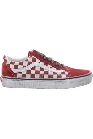 Vans Old Skool Stressed Checkboard Sneakers, Size 7