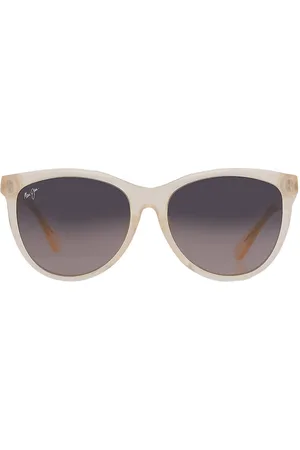 Maui Jim Glory Glory Nuetral Grey Cat Eye Ladies Sunglasses GS833-24S 56