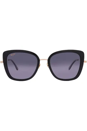 Maui Jim Violet Lake Neutral Grey Butterfly Ladies Sunglasses GS843-02 53