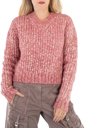 Acne Studios Off White/Multi Wool Blender Jumper, Size Small