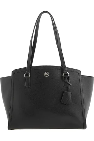 Michael Kors Chantal Large Pebbled Leather Shoulder Bag