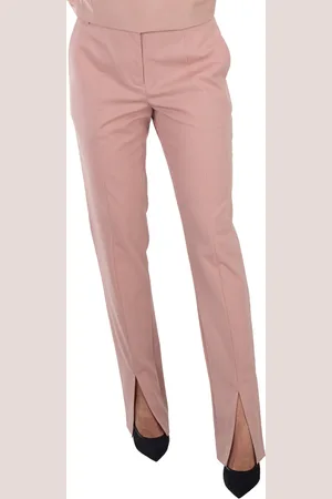 tibi Toffee Wool-Blend Cassius Suiting Slim Pants, Brand Size 4