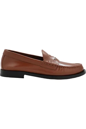 Burberry Ladies Rupert Leather Penny Loafers, Brand Size 36 ( US Size 6 )