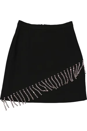 Christopher Kane Crystal Cupchain Mini Skirt, Brand Size 38 (US Size 6)